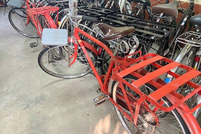 郵政の中古自転車