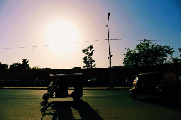 インドのオートリキシャ