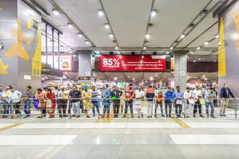 インドのインディラ・ガンジー国際空港