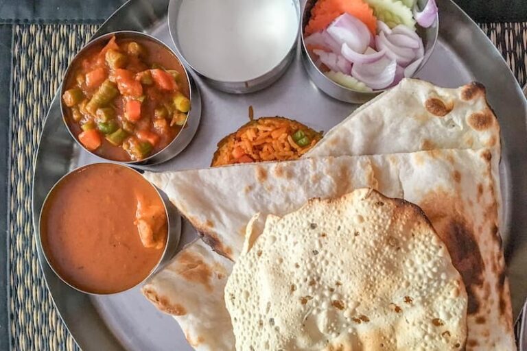 インドのベジタリーセット